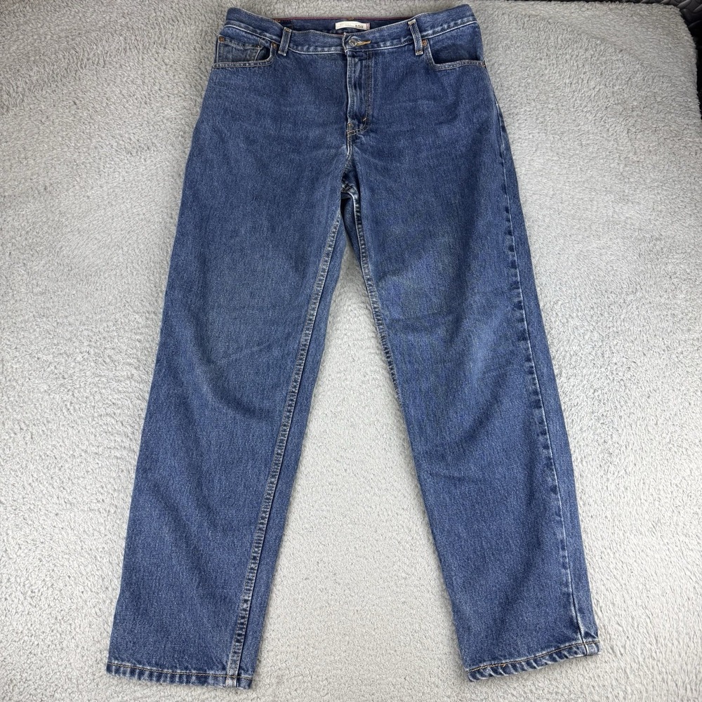 Levis 550 Jeans Womens 14M Relaxed Fit Tapered Leg Blue Denim Vintage Y2k